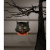 Bethany Lowe 2.5 Inch Kitty Bucket Halloween Black Cat Tree Ornaments - 3 of 3