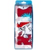 Dr. Seuss Cat In The Hat Men's Socks, 3 Pack - 2 of 2