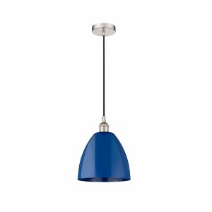 Plymouth Dome - 1 Light Cord Hung Mini Pendant In Industrial Style-12.88 Inches Tall and 9 Inches Wide - 1 of 1