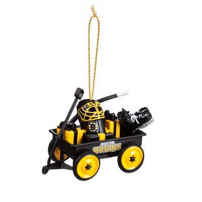 Team Sports America Boston Bruins Team Wagon Ornament