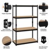 Yaheetech 4 Tiers Storage Shelf Metal Shelving Unit Steel Frame - 4 of 4