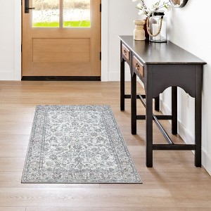 Thomasville Emporia Industrial Old World Chenille Machine Washable Non-Slip Flat Pile Area Rug Collection - 1 of 4