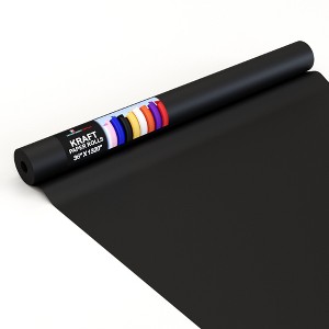 Exquisite Colored Kraft Paper Roll 36 In x 110 Ft Kraft Wrapping Paper Craft Paper Shipping Paper Kraft Paper Roll Gift Wrap - 1 of 4