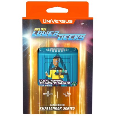UniVersus: STAR TREK Lower Decks: Challenger Series - Rutherford - 63 Cards