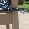 ARDEN earthFIBER Outdoor Wicker Chair Cushion, 2 Pack, 20 x 18 - 2 of 4