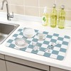 REGALWOVEN Diatomite Checkered Quick Drying Dish Drying Mat 1 Pc - 2 of 4