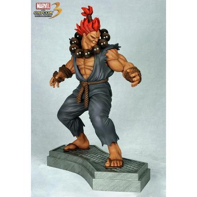 Marvel Doctor Doom and Akuma 21" Green and Gray Statue Set