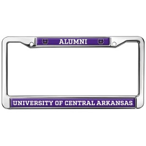 Central Arkansas Alumni Logo Full Size Standard License Plate Metal Frame - 1 of 4
