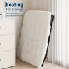homfan Saucer Chair, Plush Comfy Seat with Non-Slip Base for Teens & Adults, XL Foldable Lounge Chair for Bedroom/Dorm, Accent Chair - 4 of 4
