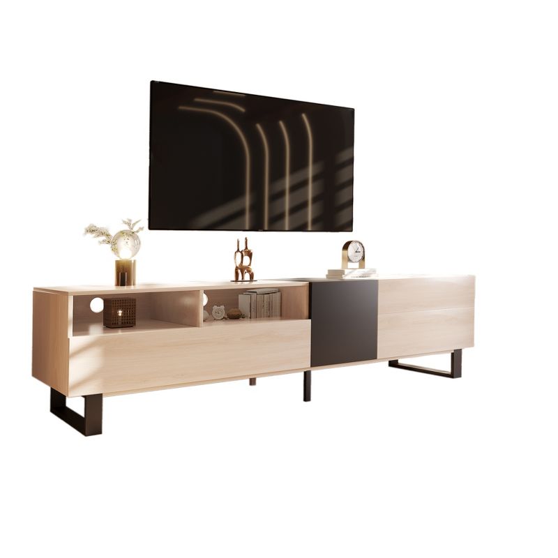 70.9" Contemporary TV Stand with 2 Drawers and 2 Doors - ModernLuxe, 5 of 11