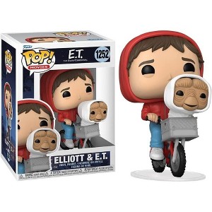 Funko Pop! Movies: E.T. The Extra-Terrestrial - Elliot with E.T. in Basket Vinyl Figure #1252 - 1 of 3