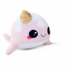 Seven20 Glitter Galaxy 6-Inch Ice Cream Cone Horn Pink Narwhal Collectible Plush - 4 of 4