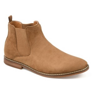 Vance Co. Mens Medium and Wide Width Mens Marshall Pull-on Round Toe Chelsea Boot - 1 of 4