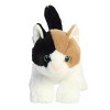 Aurora Small Calico Cat Eco Nation Eco-Friendly Stuffed Animal White 8.5" - image 2 of 4