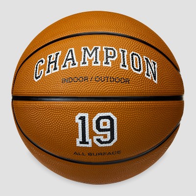 Champion Downtown Basketball 28.5" Classic: Butyl Bladder, Rubber Shell, Age 9+