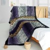 Slickblue Animal Print Patchwork Throw Blanket, 61x86.6 inches, Multiple Design Options, Soft & Warm, Machine Washable - 2 of 3