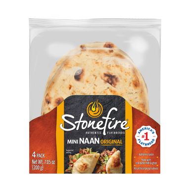 Stonefire Mini Original Naan - 7.05oz/4ct