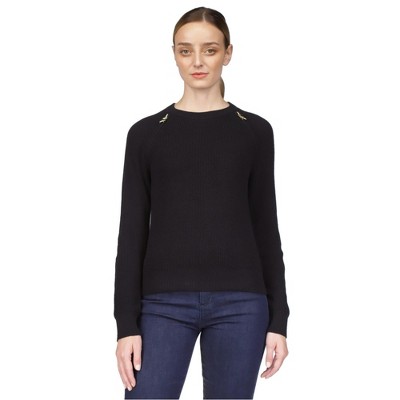 Michael Kors Womens Shaker Pullover Sweater