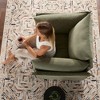 Oversized Chenille Armchair Accent Chair with Removable Cushions and Washable Covers for Living Room - 3 of 4