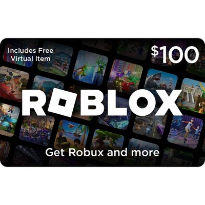 Roblox 100 reais, pontofrio