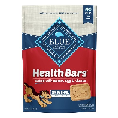 Blue Buffalo Bacon, Egg & Cheese Health Bar For Dog Dog Treats - 16oz