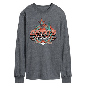 Men's - Pokémon - Deoxys Racing Long Sleeve Graphic T-Shirt - 1 of 3