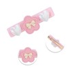 Unique Bargains Heart Flower Hair Clips Pink 5 Pcs - 3 of 4