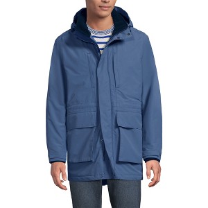 Lands' End Men's Waterproof Squall Parka - 1 of 4