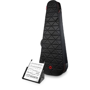 Road Runner Highway Electric Bass Gig Bag w/ PROP-IT Portable Music Stand - 1 of 4