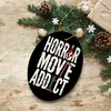 Horror Movie Addict Ornament| OrnamentallyYou - 4 of 4