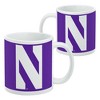 Northwestern University Primary Logo Ceramic Coffee Mug Novelty Gift Mugs for Coffee Tea and Hot Drinks 11oz White - 2 of 4