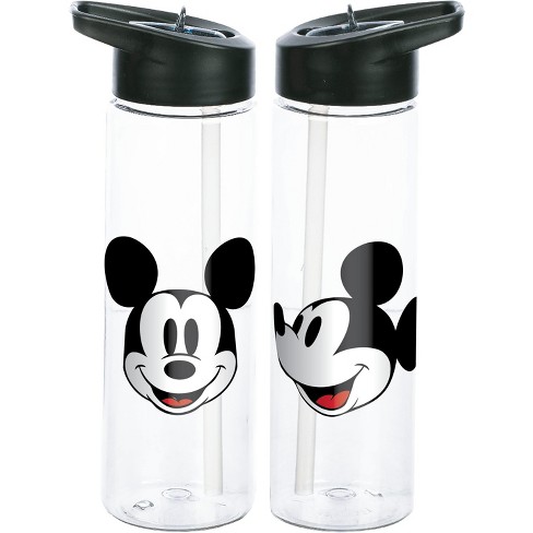 Disney Tumbler Glass - Mickey Mouse Icon - Black