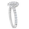 Pompeii3 1Ct TW Marquise Diamond Halo Engagement Ring in White, Yellow, or Rose Gold - 3 of 4