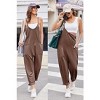 Ekouaer Womens Sleeveless Jumpsuit Loose Spaghetti Strap Baggy Overalls Jumpers Casual Long Pants Rompers with Pockets 2025 - 4 of 4