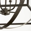 Quorum Lighting 6 - Light Pendant in  Noir - 4 of 4