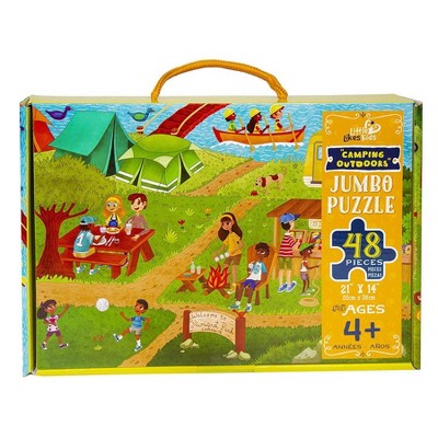 Little Likes Kids Camping Outdoors Kids' Jumbo Puzzle - 48pc