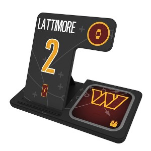 NFL Washington Commanders Players Game Tactic 15-Watt 3 in 1 Charging Station - 1 of 4