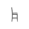 New Classic Furniture,Gia Solid Wood Counter Table 2 Chairs In Gray - 2 of 4