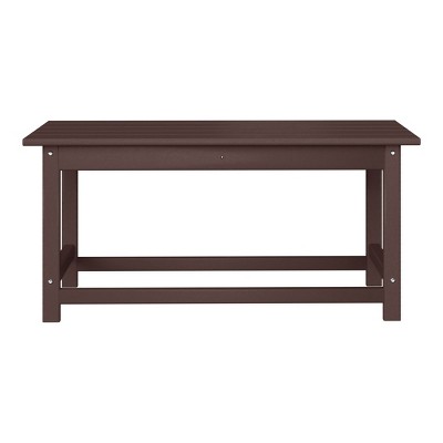 WestinTrends Outdoor HDPE Adirondack Coffee Table