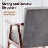 CAVINAS Modern Accent Chair, Living Room Chair with Extra-Thick Backrest, Wingback Chair for Bedroom, Living Room, Lounge Chair Indoor - 4 of 4