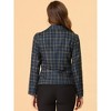 INSPIRE CHIC Women's Notched Lapel Open Front Business Casual Blazer - 4 of 4