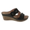 GC Shoes Rita Flower Comfort Slide Wedge Sandals - 2 of 4