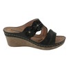 GC Shoes Rita Flower Comfort Slide Wedge Sandals - image 2 of 4