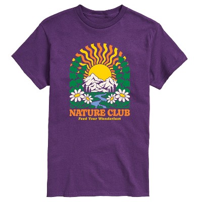 Men's - Instant Message - Nature Club Sunset Short Sleeve Graphic T-Shirt