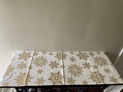 Snowflake Printed Table Runner – Akasia