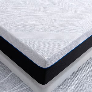 Twolike 10 Inch Comfort Memory Foam Mattress with Breathable & Removable Cover, without Fiberglass for Safer Sleep - 1 of 4
