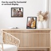 Americanflat 8x10 Picture Frame with Shatter-Resistant Glass - Thin Border Photo Frame for Tabletop and Wall Display - Hanging Hardware and Easel. - 4 of 4