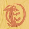 Legends Of The Hidden Temple Orange Iguanas Alt Logo Adult T-Shirt Banana - 2 of 4