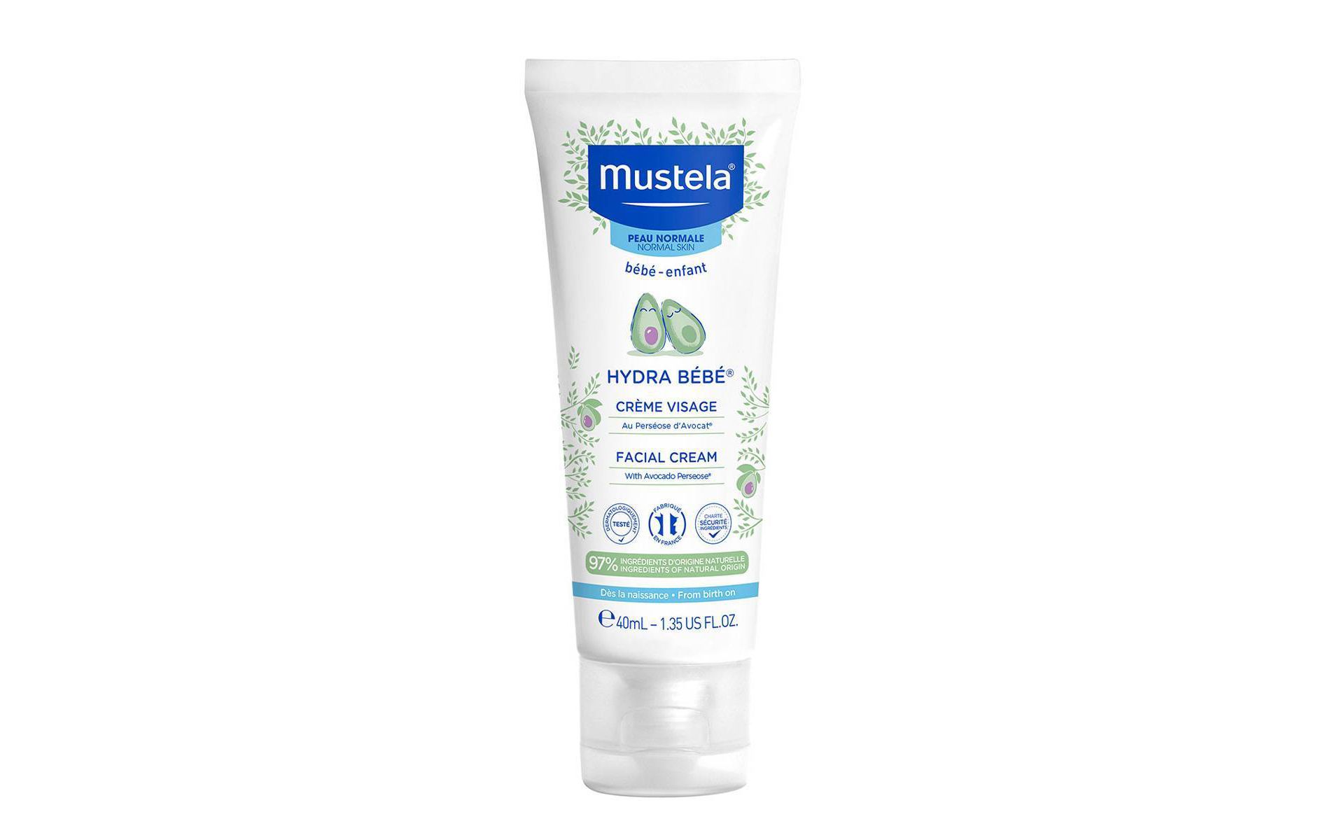 Mustela Hydra Bebe Face Cream - 1.35 fl oz