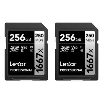 Lexar® Professional SILVER Series 1667x SDXC™ UHS-II Card (256 GB)